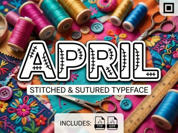 April: The Display Typeface That Demands Attention