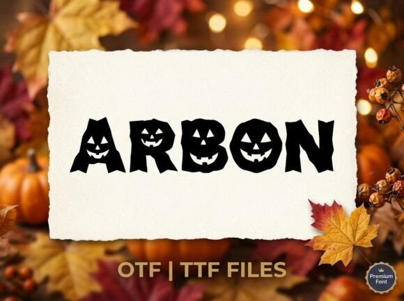 Arbon: A Bold Typeface for Unforgettable Visuals