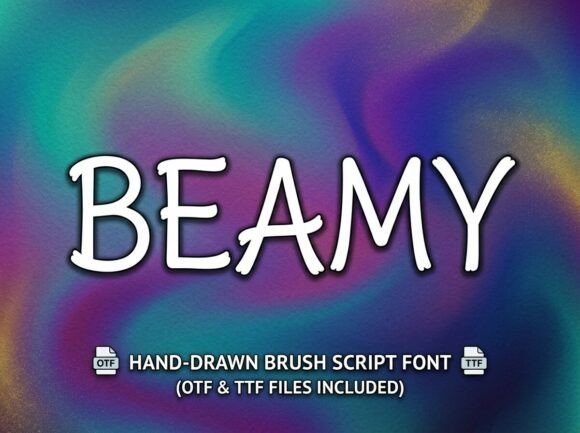 Beamy: The Bold Display Font for Head-Turning Branding