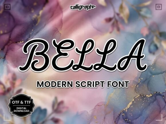 Bella: The Artistic Display Typeface for Fearless Creatives
