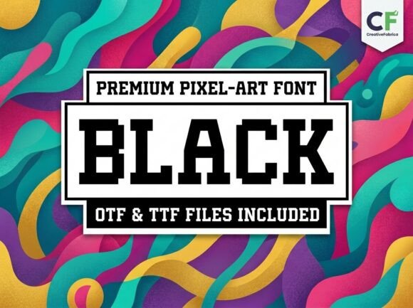 Black: A Typeface That Brings the Arcade to Your Brand