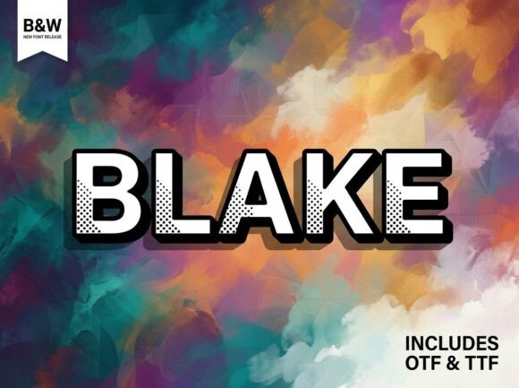 Blake: The Bold Display Font for Unforgettable Branding