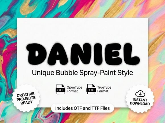 Daniel: The All-Caps Font for Bold, Unforgettable Design
