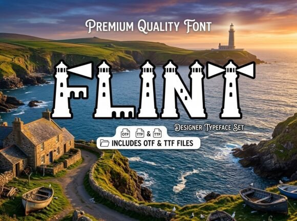 Flint: The Bold Display Typeface That Commands Attention