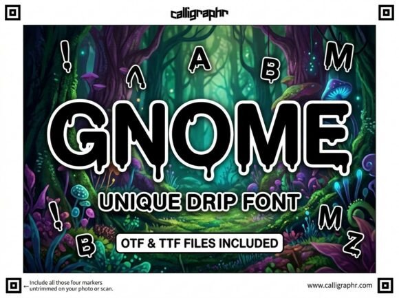 Gnome: A Bold Typeface for Projects That Demand Attention