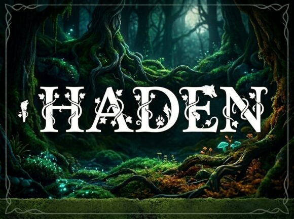 Haden: A Typeface That Commands Attention