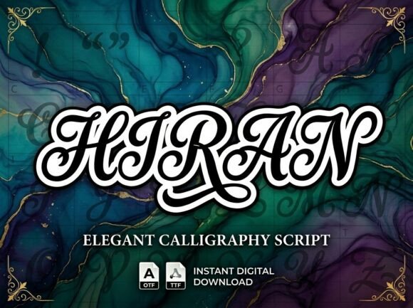Hiran: The Decorative Typeface That Demands a Second Look
