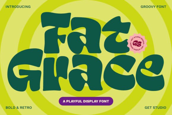 Inject Instant Personality with the Fat Grace Display Font