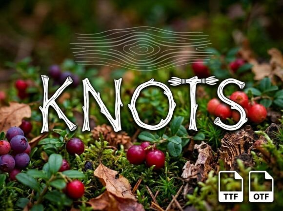 Knots: The All-Caps Typeface for Unforgettable Brand Moments