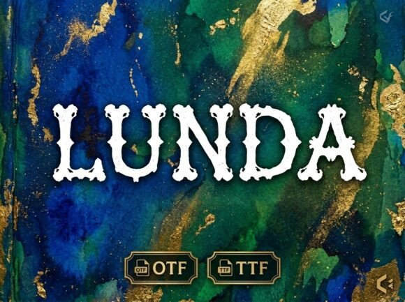 Lunda: The Bold Display Font That Commands Attention