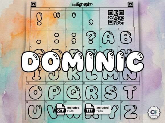 Meet Dominic: The Font That Brings Playful Energy to Your Brand