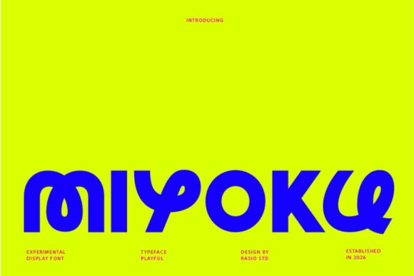 Miyoku: A Typeface That Dares to Be Different
