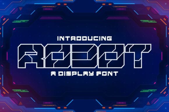Robot: A Display Font with Personality and Punch