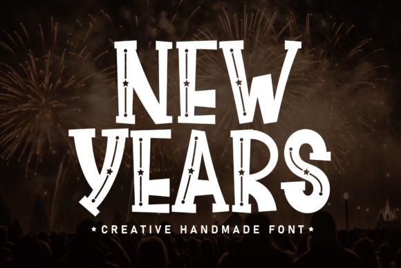 The New Year's Typeface That Feels Like a Champagne Toast