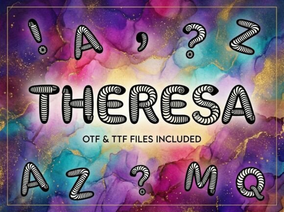 Theresa: A Bold Typeface for Unforgettable Branding