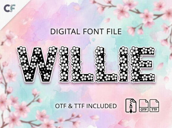 Willie: The All-Caps Display Typeface for Bold Branding